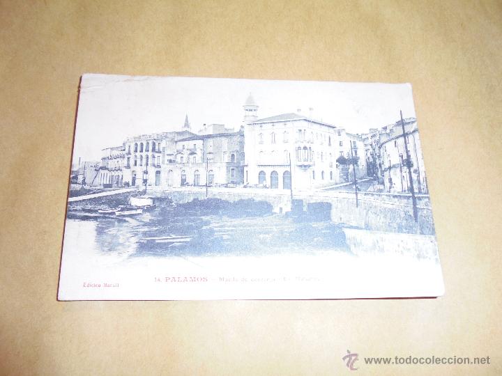 Postkarten: 14 - PALAMOS - MUELLE DE DESCARGA - ELS MIRADORS EDC. MARULL. POSTAL CIRCULADA 1915