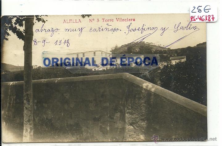 Postcards: (PS-46187)POSTAL FOTOGRAFICA DE ALELLA-TORRE VILLACLARA