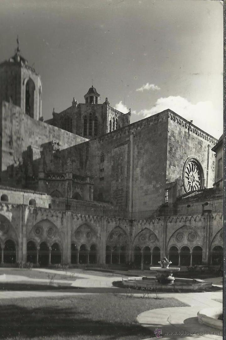 Postales: TARRAGONA CATEDRAL ESCRITA - Foto 1