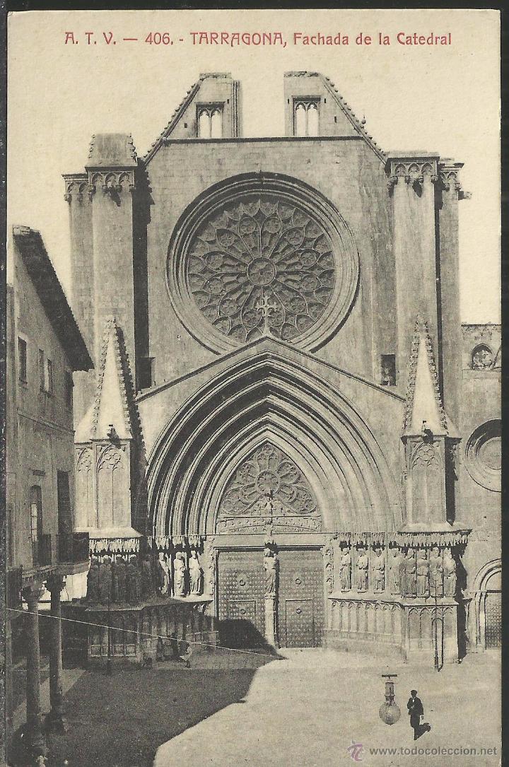 Postales: TARRAGONA CATEDRAL SIN ESCRIBIR - Foto 1