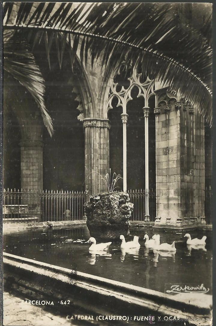 Postales: BARCELONA CATEDRAL ESCRITA - Foto 1