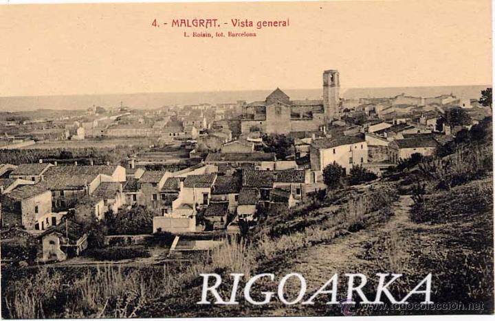 Postales: MALGRAT (BARCELONA).- VISTA GENERAL - Foto 1