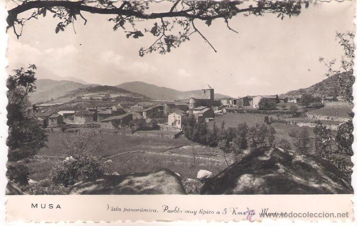 Postales: POSTAL DE MUSA - LLES DE CERDANYA . - Foto 1