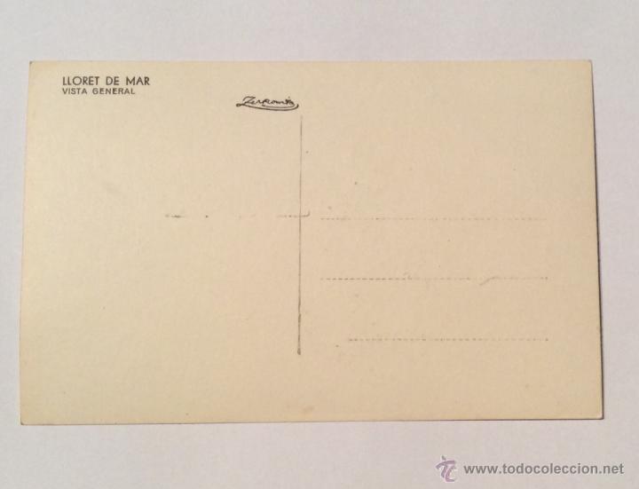 Postales: POSTAL LLORET DE MAR - Foto 2