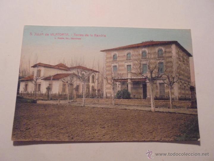Postkarten: S. JULI&Aacute; DE VILATORTA - TORRES DE LA RAMBLA L. ROISIN FOT. 14X9 CM. EDT. JOSEP CARRERA -