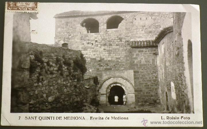 Postales: POSTAL DE SANT QUINT&Iacute; DE MEDIONA, N&ordm; 7 - ERMITA DE MEDIONA. FOT L. ROISIN