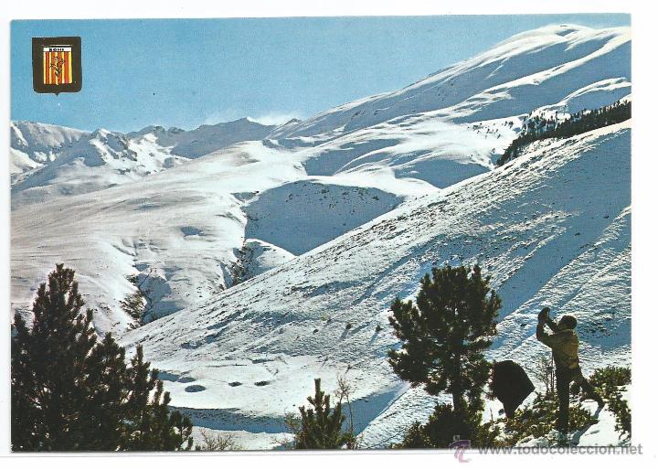 Postales: VALL DE BOHI N&ordm; 5746 .- PAISATGE TIPIC NEVAT .- COMERCIAL ESCUDO DE ORO