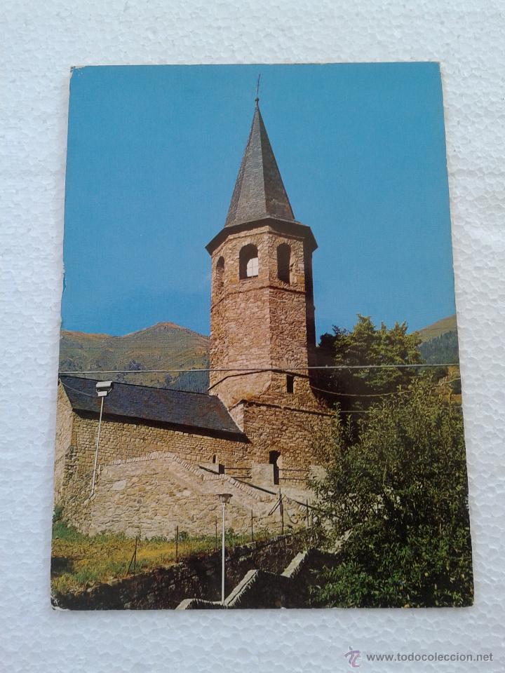 Postales: POSTAL DEL VALLE DE ARAN &middot; AUBERT &middot; CAMPANARIO