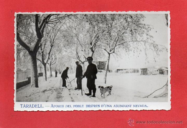 Postales: taradell. afores del poble. nevada - Foto 1