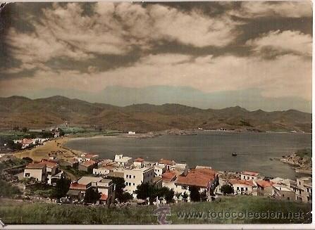 Postales: ANTIGUA POSTAL 704 COSTA BRAVA LLANSA VISTA PARCIAL I DEL PUERTO Y PLAYA ESCRITA 1954 FOT M C
