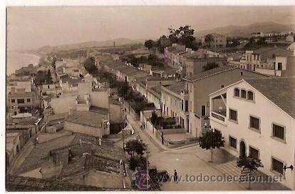 Postales: ANTIGUA POSTAL MASNOU VISTA PARCIAL ESCRITA FOTO T TORRES ESCRITA