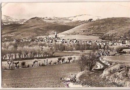Postales: ANTIGUA POSTAL N&ordm; 4 LLIVIA PIRINEO ORIENTAL VISTA GENERAL ESCRITA COMERCIAL PRAT