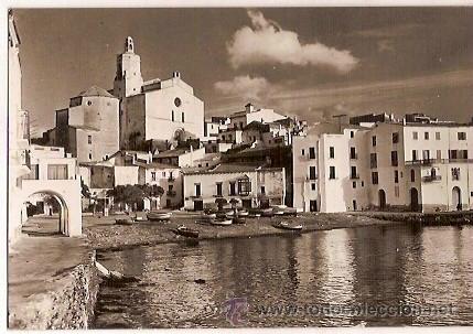 Postales: ANTIGUA POSTAL SERIE I NUM 2036 COSTA BRAVA CADAQUES PORT D'ALGUER ESCRITA