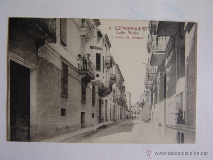 Postais: POSTAL DE ESPARRAGUERA CALLE MADOZ