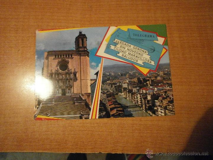 Postales: POSTAL GERONA CIRCULADA - Foto 1