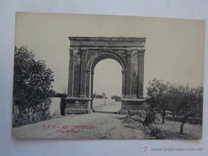 Postales: POSTAL DE TARRAGONA ARCO DE BARA - Foto 1