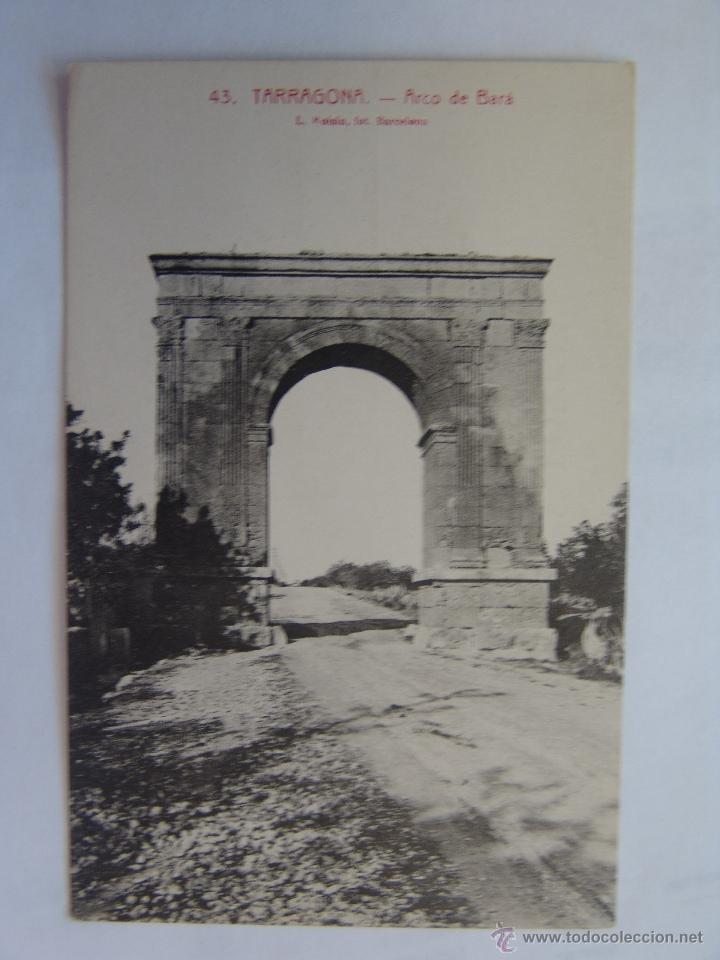 Postales: POSTAL DE TARRAGONA ARCO DE BARA - Foto 1