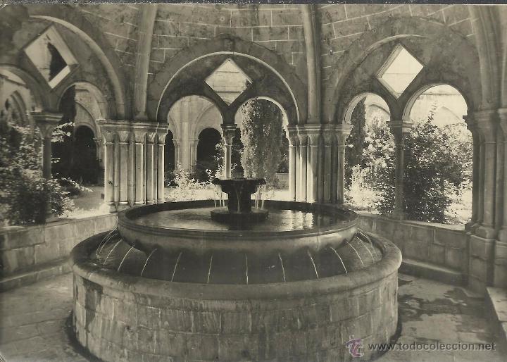 Postales: TARRAGONA MONASTERIO DE POBLET ESCRITA - Foto 1