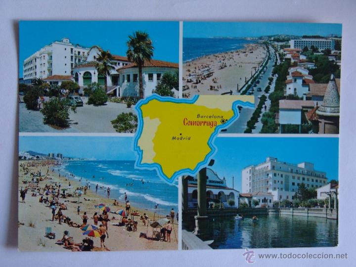 Postales: POSTAL DE COMARRUGA VENDRELL 4 VISTAS - Foto 1