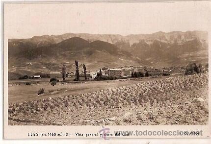 Cartes Postales: ANTIGUA POSTAL 3 LLES VISTA GENERAL Y SIERRA DEL CADI V CLAVEROL