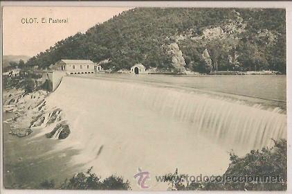 Postales: ANTIGUA POSTAL OLOT EL PASTERAL ESCRITA - Foto 1