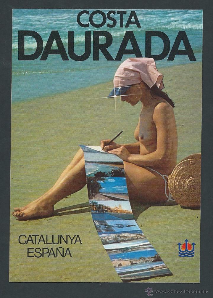 Postales: antigua postal costa daurada dorada sin circular fisa escudo de oro