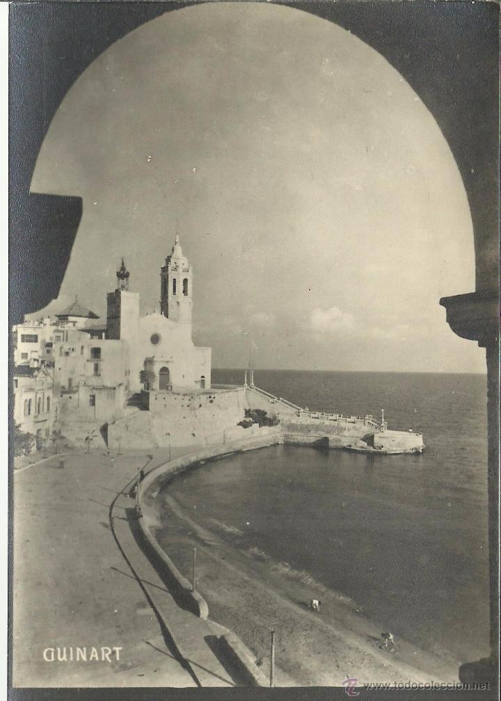Postales: BARCELONA SITGES LA PUNTA SIN ESCRIBIR - Foto 1