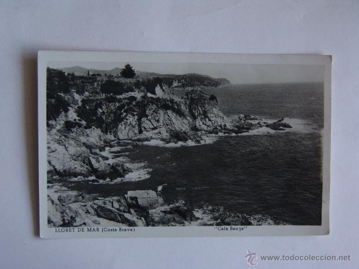 Postales: POSTAL DE LLORET DE MAR CALA BANYA - Foto 1