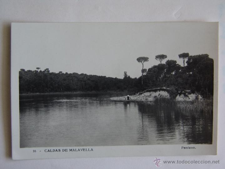Postales: POSTAL DE CALDAS DE MALAVELLA PANTANO - Foto 1