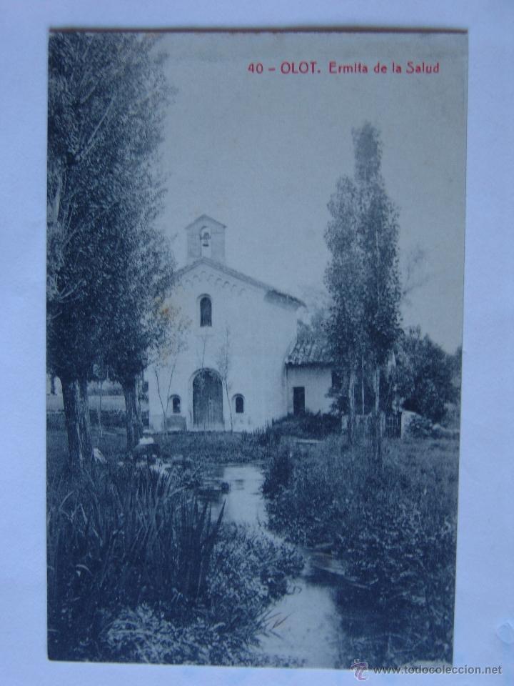 Postales: POSTAL DE OLOT ERMITA DE LA SALUD - Foto 1