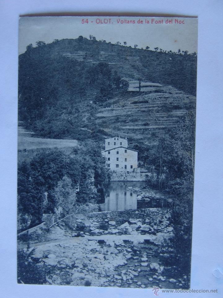 Postales: POSTAL DE OLOT VOLTANS DE LA FONT DEL NOC - Foto 1
