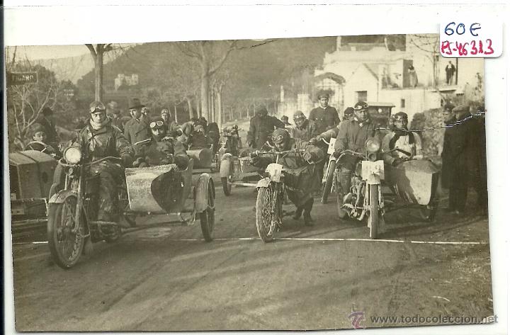 Postcards: (PS-46313)POSTAL FOTOGRAFICA DE FIGARO-CARRERA AUTOMOVILISTICA