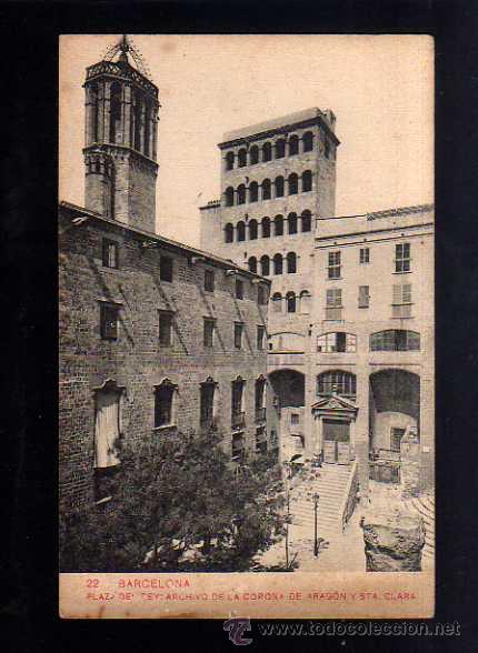 Postales: Barcelona . Plaza de Rey. - Foto 1