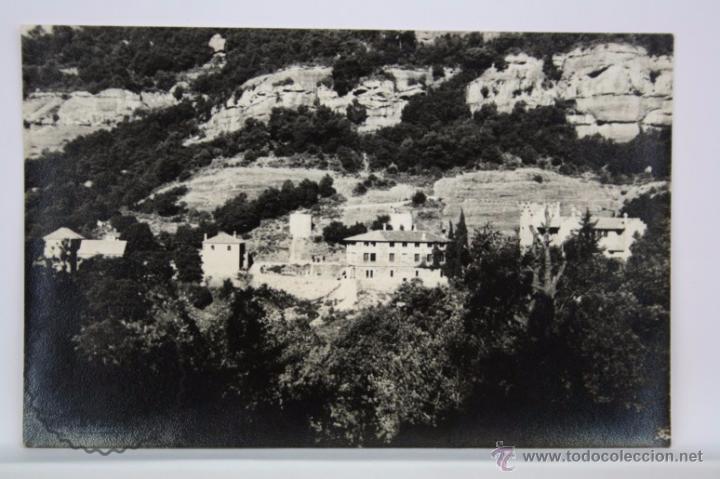 Postkarten: Postal Fotogr&aacute;fica - Monta&ntilde;a de Sant Lloren&ccedil; del Munt - Escrita al Dorso. Reverso Sin Dividir
