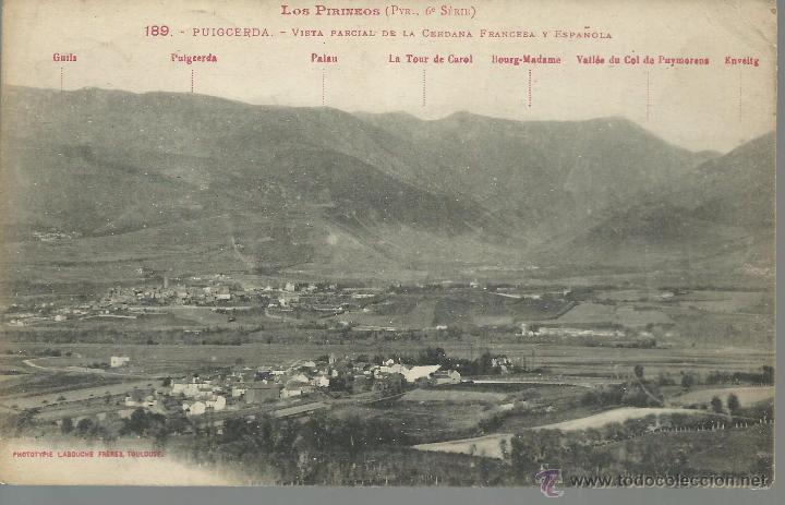 Postales: GIRONA PUIGCERDA  ESCRITA - Foto 1