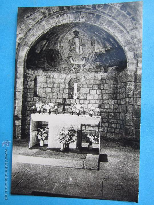 Postales: gualba , interior de la iglesia , circulada 1961 - Foto 1