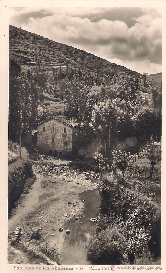 Cartoline: POSTAL DE SAN JUAN DE LAS ABADESAS .