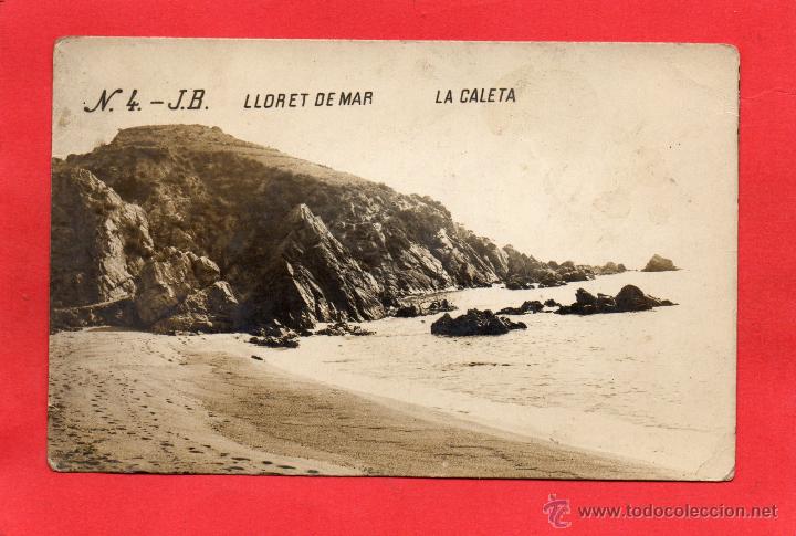 Postales: lloret de mar. jb 4 la caleta - Foto 1