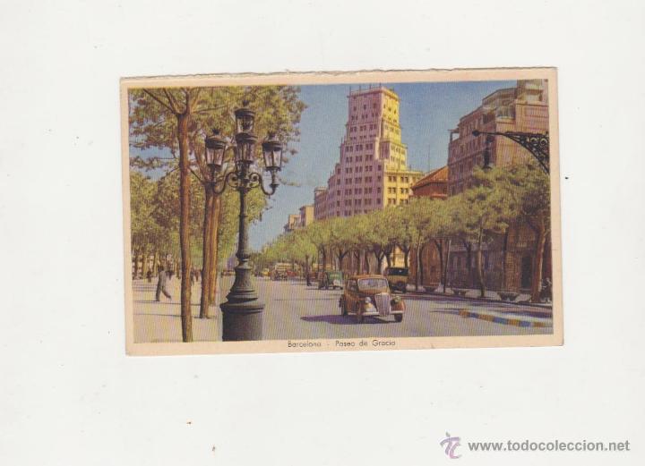 Postales: Barcelona .- Paseo de Gracia. - Foto 1
