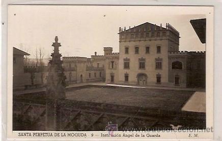 Postais: ANTIGUA POSTAL 9 SANTA PERPETUA DE LA MOGUDA INSTITUCION ANGEL DE LA GUARDA E M