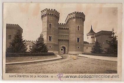 Postais: ANTIGUA POSTAL 10 SANTA PERPETUA DE LA MOGUDA INSTITUCION ANGEL DE LA GUARDA E M ESCRITA 1955