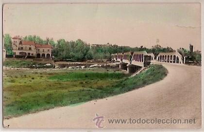 Postais: ANTIGUA POSTAL 13 STA PERPETUA DE LA MOGUDA PUENTE ESCRITA HIJOS DE R VALLS