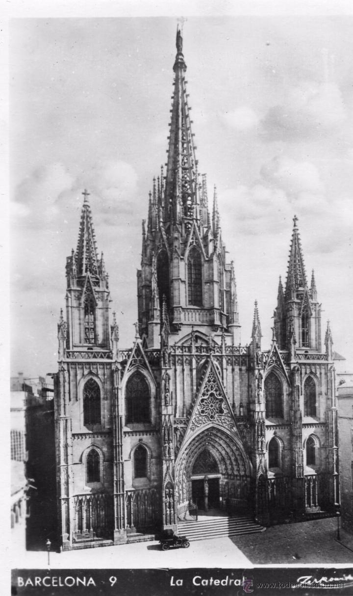 Postales: Barcelona. 1952 La Catedral. 9 Zerkowitz - Foto 1