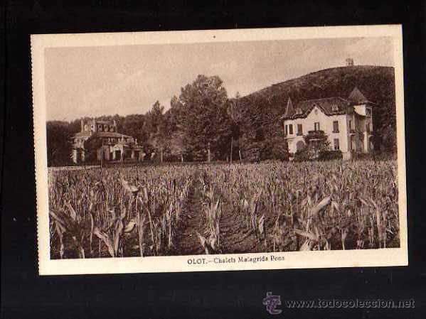 Postales: Olot. Xalets Malagrida Pons. - Foto 1