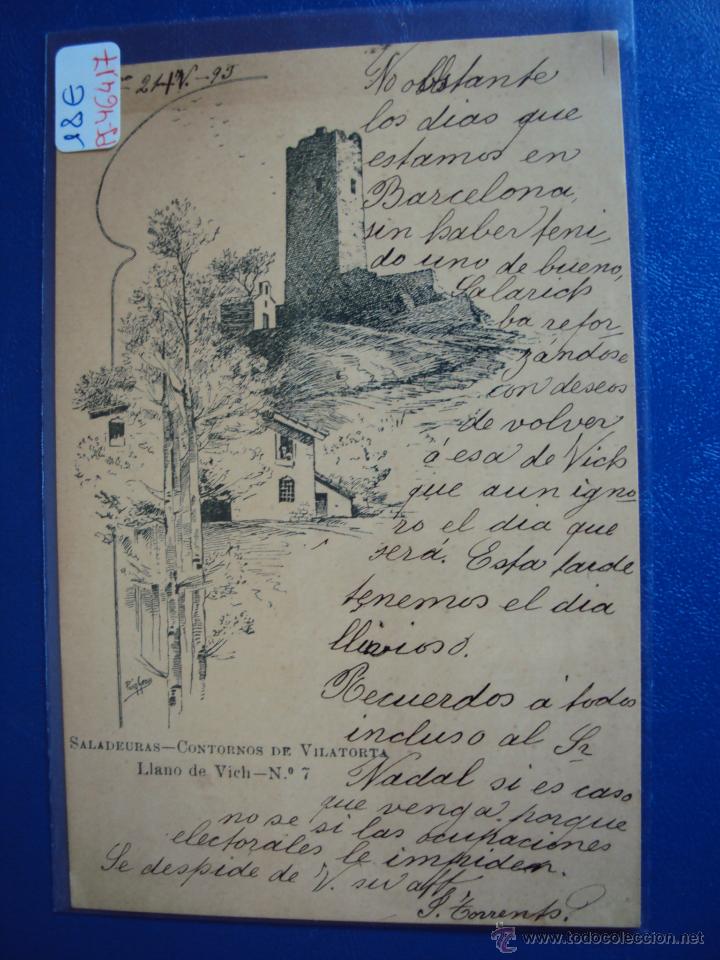 Postcards: (PS-46417)POSTAL DE VILATORTA-SALADEURAS.