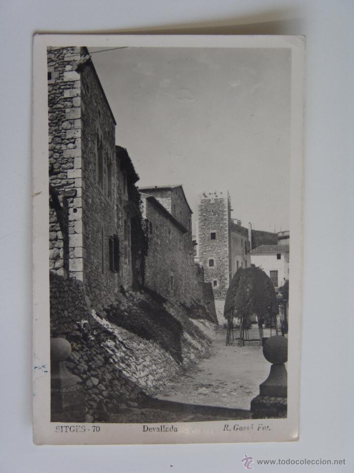 Postales: POSTAL DE SITGES DEVALLADA - Foto 1