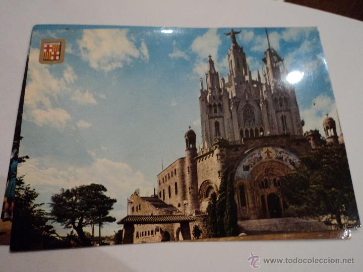 Postales: BARCELONA TEMPLO EXPIATORIO DEL TIBIDABO - Foto 1