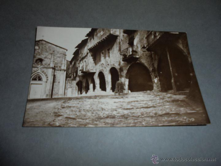 Postcards: 12 .- SANTA PAU . PLAZA MAYOR  POSTAL FOTOGRAFICA EDT. FOTOGRAFICA 14X9 CM.