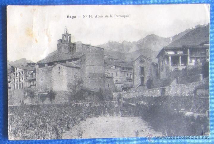 Postales: BAGA. N&ordm; 10. ABSIS DE LA PARROQUIAL.