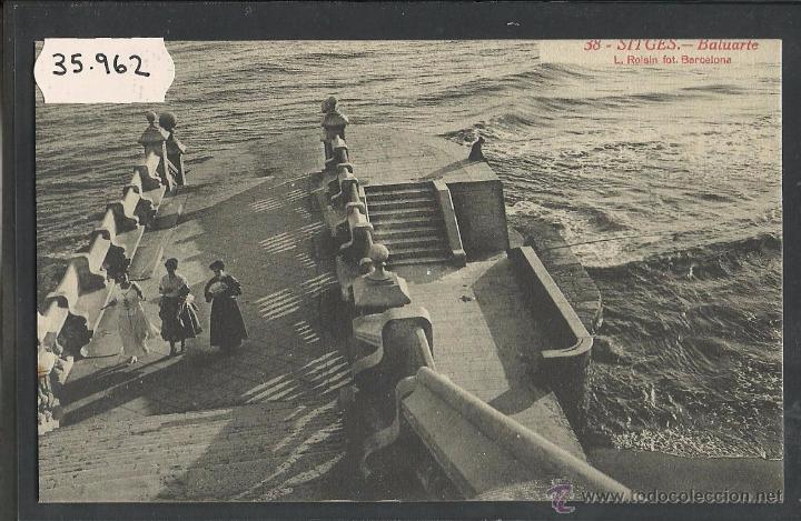 Postales: SITGES - 38 - BALUARTE - ROISIN - (35962) - Foto 1